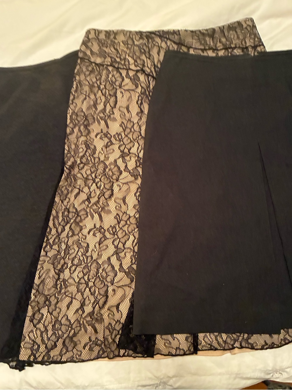 Three Vintage Black Skirts Bundle